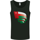 Curled Oman Flag Omani Day Football Mens Vest Tank Top Black