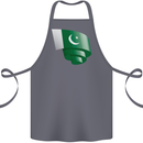 Curled Pakistan Flag Pakistani Day Football Cotton Apron 100% Organic Steel