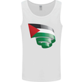 Curled Palestine Flag Palestinian Day Football Mens Vest Tank Top White