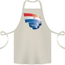 Curled Paraguay Flag Paraguayan Day Football Cotton Apron 100% Organic Natural