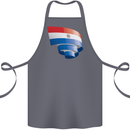 Curled Paraguay Flag Paraguayan Day Football Cotton Apron 100% Organic Steel