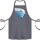Curled San Marino Flag Sammarinese Day Football Cotton Apron 100% Organic Steel