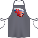 Curled Slovakia Flag Slovakia Day Football Cotton Apron 100% Organic Steel