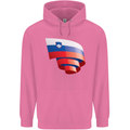 Curled Slovenia Flag Slovenian Day Football Mens 80% Cotton Hoodie Azelea