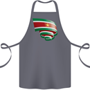 Curled Suriname Flag Suriname Day Football Cotton Apron 100% Organic Steel