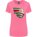 Curled Suriname Flag Suriname Day Football Womens Wider Cut T-Shirt Azalea