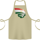 Curled Tajikistan Flag Tajik Day Football Cotton Apron 100% Organic Khaki