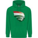 Curled Tajikistan Flag Tajik Day Football Mens 80% Cotton Hoodie Irish Green