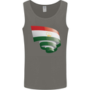 Curled Tajikistan Flag Tajik Day Football Mens Vest Tank Top Charcoal