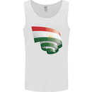 Curled Tajikistan Flag Tajik Day Football Mens Vest Tank Top White