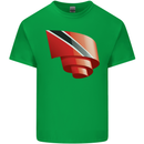 Curled Trinidad and Tobago Day Football Kids T-Shirt Childrens Irish Green