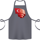 Curled Turkey Flag Turkish Day Football Cotton Apron 100% Organic Steel