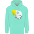 Curled Vatican Flag Childrens Kids Hoodie Peppermint