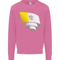 Curled Vatican Flag Mens Sweatshirt Jumper Azalea