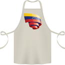 Curled Venezuela Flag Venezuelans Day Football Cotton Apron 100% Organic Natural