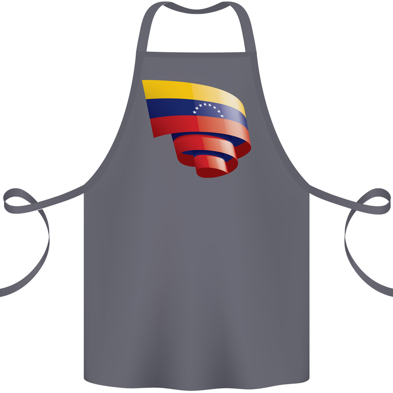 Curled Venezuela Flag Venezuelans Day Football Cotton Apron 100% Organic Steel