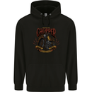 Custom Bike Chopper Biker Motorcycle Mens 80% Cotton Hoodie Black