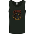 Custom Bike Chopper Biker Motorcycle Mens Vest Tank Top Black