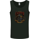 Custom Bike Chopper Biker Motorcycle Mens Vest Tank Top Black