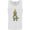 Cute Christmas T-Rex Funny Xmas Dinosaur Mens Vest Tank Top White