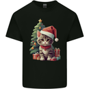 Cute Christmas With Presents and Tree Kids T-Shirt Childrens Black