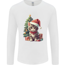 Cute Christmas With Presents and Tree Mens Long Sleeve T-Shirt White
