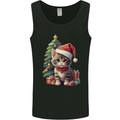 Cute Christmas With Presents and Tree Mens Vest Tank Top Black