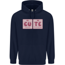 Cute Funny Periodic Table Childrens Kids Hoodie Navy Blue