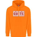 Cute Funny Periodic Table Childrens Kids Hoodie Orange