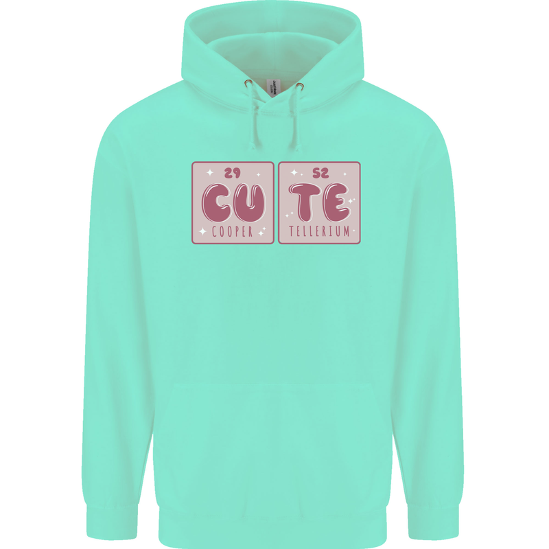 Cute Funny Periodic Table Childrens Kids Hoodie Peppermint