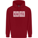 Cute Funny Periodic Table Childrens Kids Hoodie Red