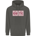 Cute Funny Periodic Table Childrens Kids Hoodie Storm Grey