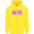 Cute Funny Periodic Table Childrens Kids Hoodie Yellow