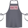 Cute Funny Periodic Table Cotton Apron 100% Organic Steel