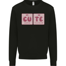 Cute Funny Periodic Table Kids Sweatshirt Jumper Black