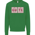 Cute Funny Periodic Table Kids Sweatshirt Jumper Irish Green