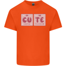 Cute Funny Periodic Table Kids T-Shirt Childrens Orange