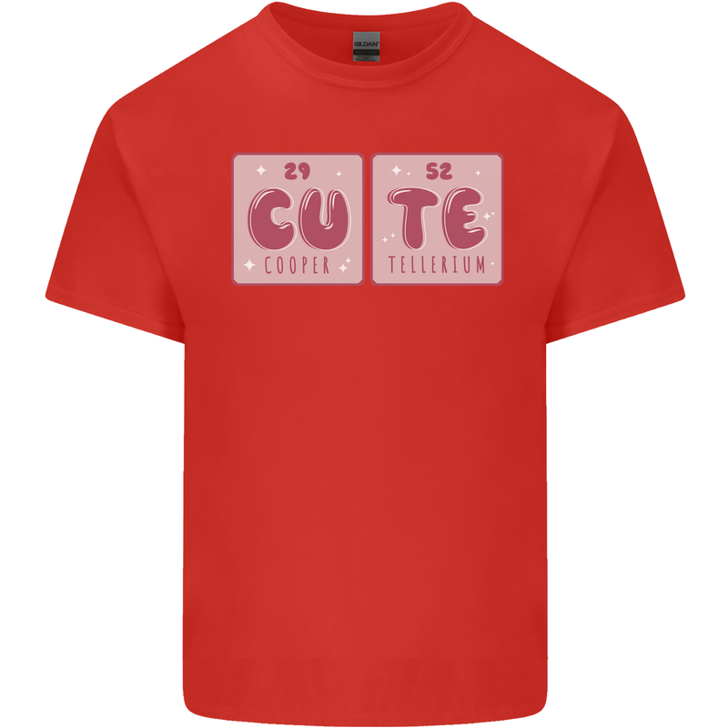 Cute Funny Periodic Table Kids T-Shirt Childrens Red