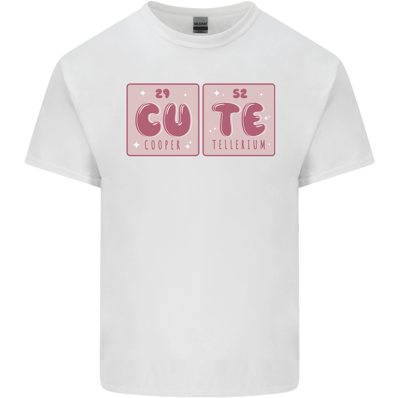 Cute Funny Periodic Table Kids T-Shirt Childrens White