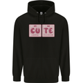 Cute Funny Periodic Table Mens 80% Cotton Hoodie Black