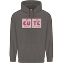 Cute Funny Periodic Table Mens 80% Cotton Hoodie Charcoal