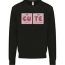 Cute Funny Periodic Table Mens Sweatshirt Jumper Black