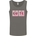 Cute Funny Periodic Table Mens Vest Tank Top Charcoal