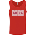Cute Funny Periodic Table Mens Vest Tank Top Red