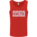 Cute Funny Periodic Table Mens Vest Tank Top Red