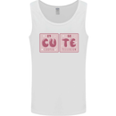 Cute Funny Periodic Table Mens Vest Tank Top White
