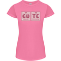 Cute Funny Periodic Table Womens Petite Cut T-Shirt Azalea