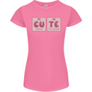 Cute Funny Periodic Table Womens Petite Cut T-Shirt Azalea