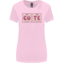Cute Funny Periodic Table Womens Wider Cut T-Shirt Light Pink