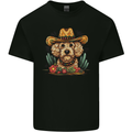 Cute Goldendoodle Mexican Style Western Kids T-Shirt Childrens Black